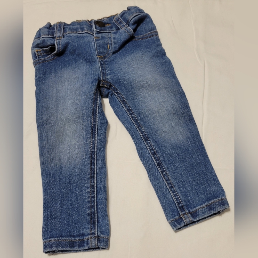 Garanimals Jeans, 12 months, Medium Wash, Adjustable Waist